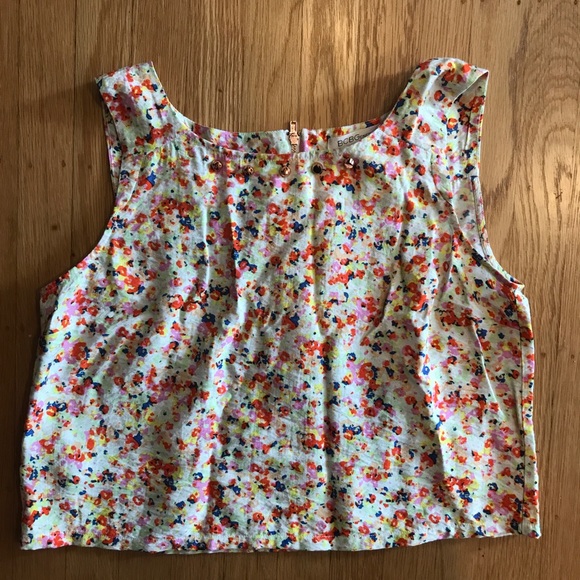 BCBGeneration floral crop top - Picture 4 of 5